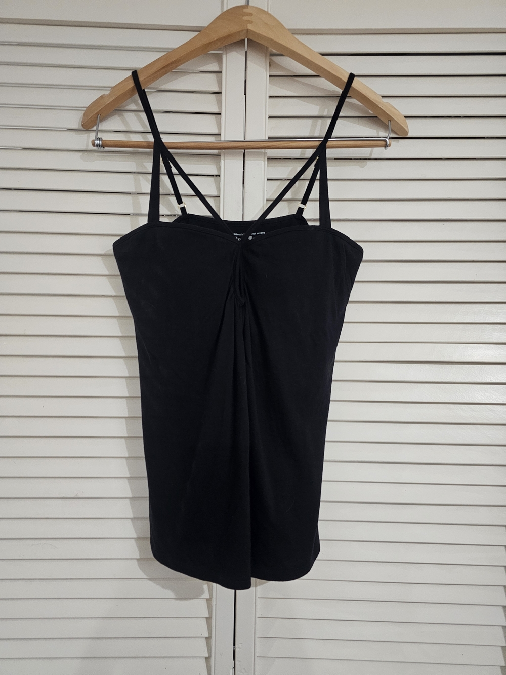 Victoria's Secret Black Double-Strap Camisole